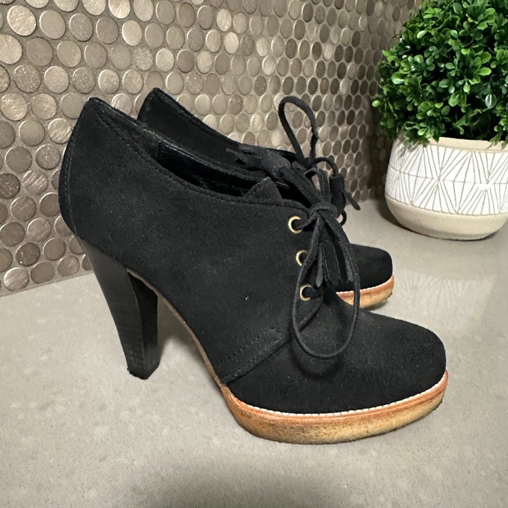 Coach suede heels